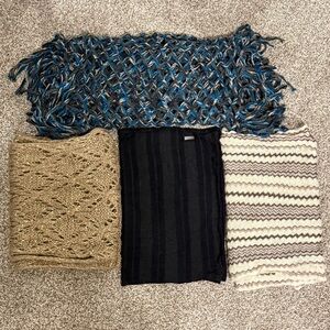 Infinity Scarf 4 Piece Bundle Calvin Klein Included